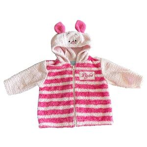 Disney Y2K Piglet Pink and White Baby Jacket